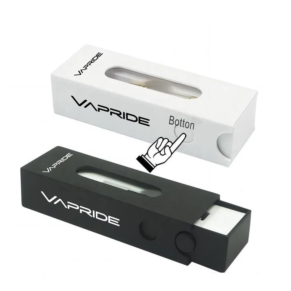 Vapride OEM Vape Packaging Hard Disposable/Chargeable Vape Pen Box Custom Logo