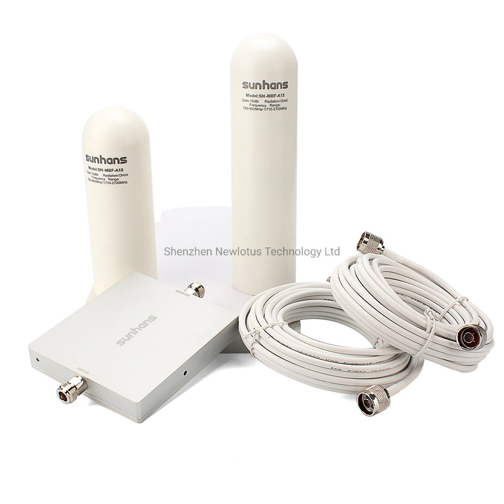 OEM 2g 3G 4G Dual Bands Dcs 1800/2600MHz Cellular Amplifier Mobile Signal Booster Repeaters