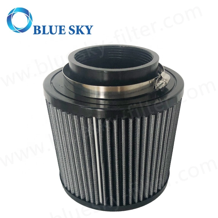 Universal Customized Gray 3.2&prime; &prime; 82mm Automobile Car Cartridge Air Intake Filters Auto Parts