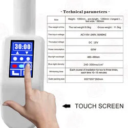 Professional Automatic 3 Modes UV Accelerator 60W Watt LED Teeth Whitening Machine