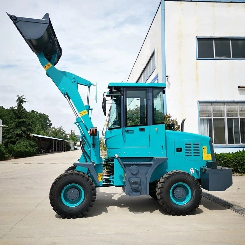 Garden 1 Ton 1.2 Ton Mini Wheel Loader with Flexible Steering and Comfortable Operation CE Approved.