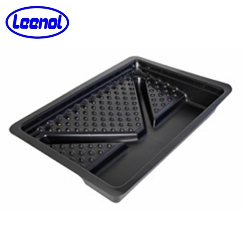 ESD Black Plastic Storage Blister Packing Tray
