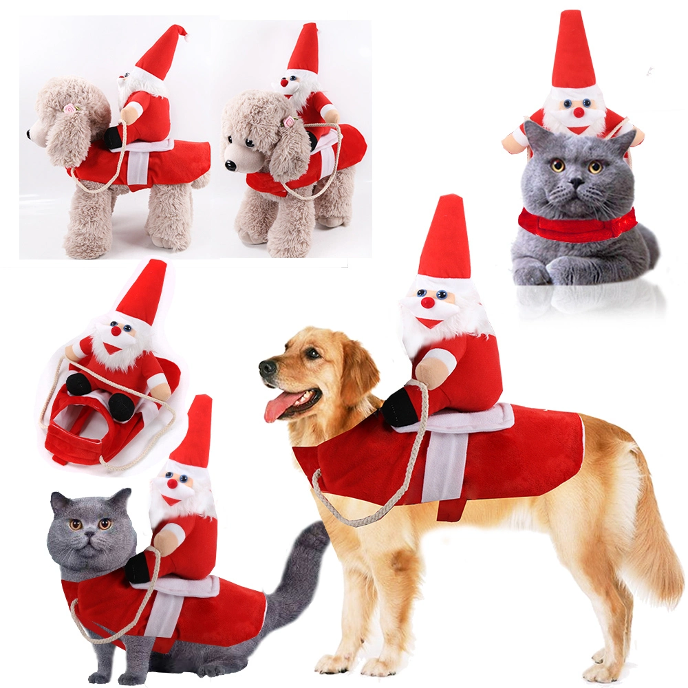 Funny Wholesale/Supplier Pug Dog Clothes Pet Accessories Pet Christmas Clothes