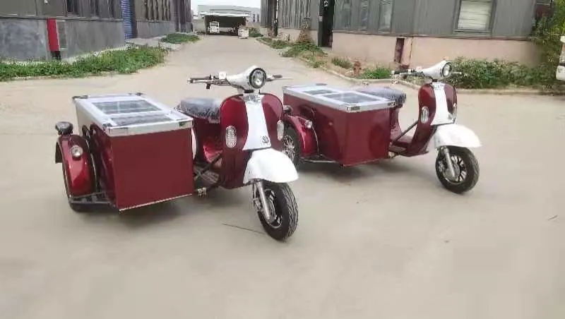 35L Ice Cream Push Cart