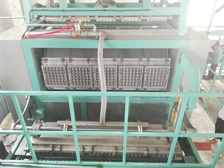 Factory Shanghai Automatic Paper Carton Production Line Processing Plant Egg Tray Moulding Forming Drying Making Machine