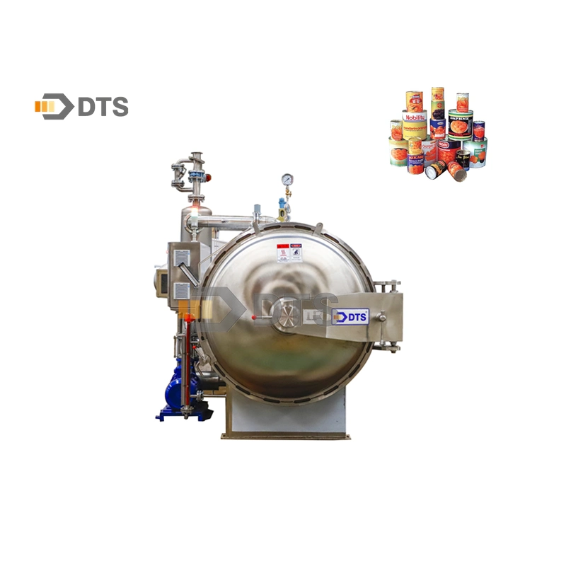 Quality Performance Direct Steam Retort/Autoclave for Foods and Beverages in Tin Can