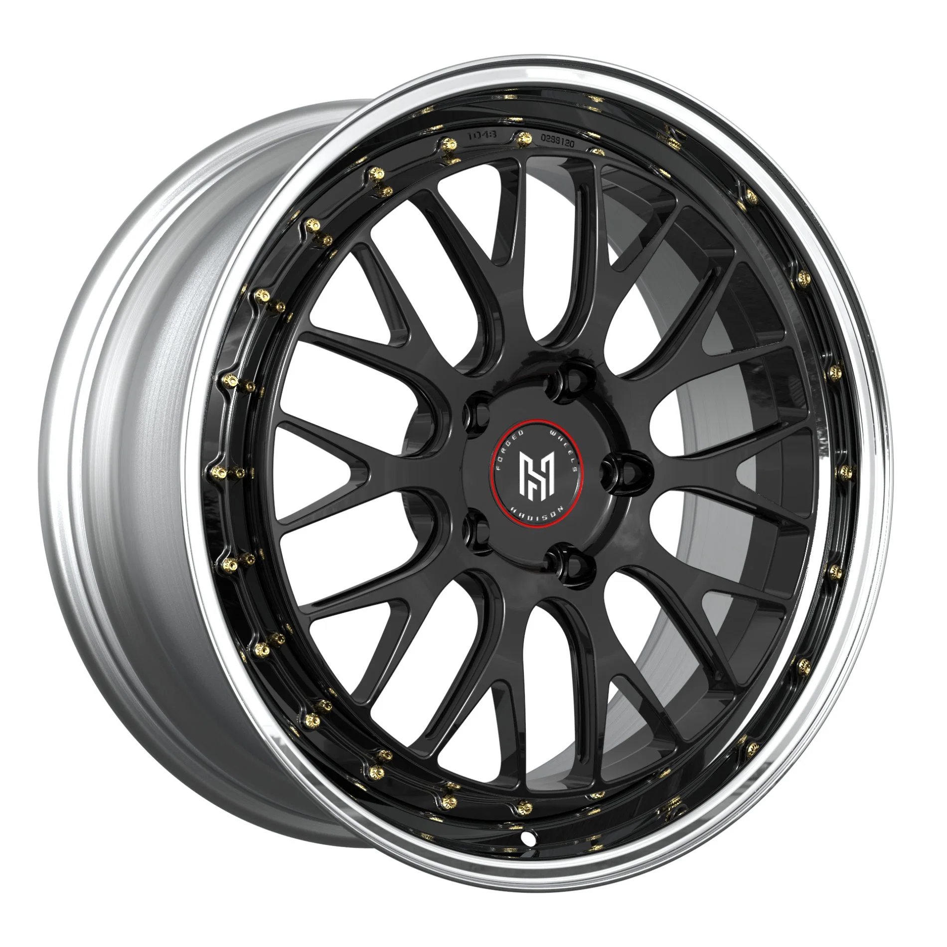 Hadison HD2p1015 for BBS Lm/Lm-R Custom Deep Lip 2/3 Pieces 17" 18" 19" 20" 21" 22" 23 "24" Inch Forged Alloy Wheel Rim