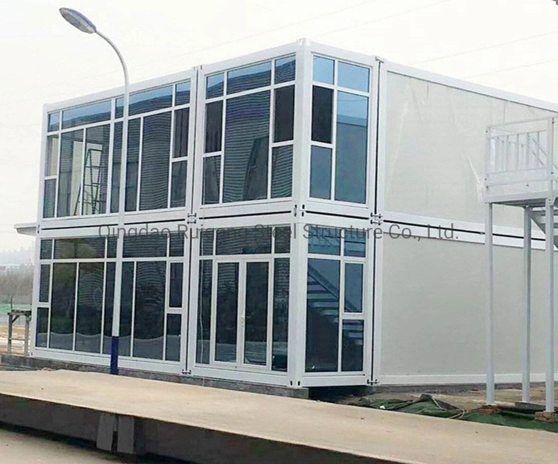 Anpassung Prefab 20ft Flat Pack Container House Building für Mitarbeiter Schlafsaal