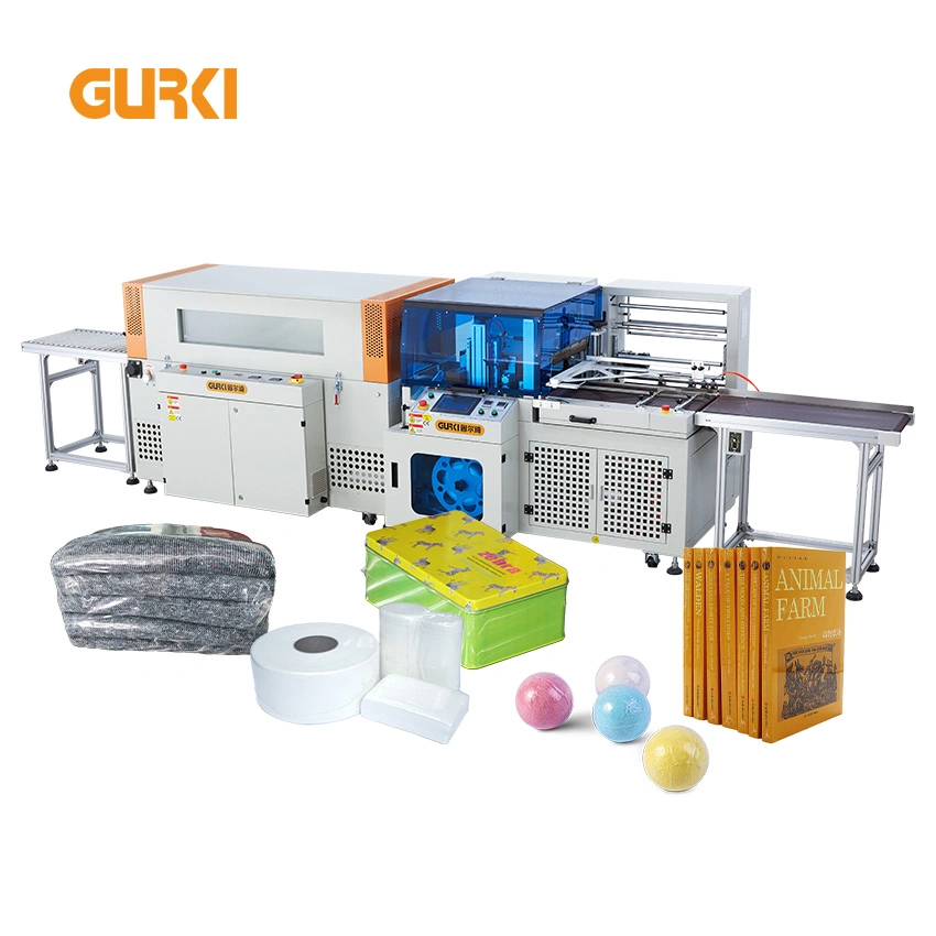 Automatic Shrink Packaging Wrapper Auto Shrink Wrapping Machine for Picture Frames Food