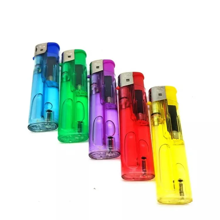 Disposable Cheap Plastic Gas Lighters Refillable Kitchen Butane Flame Lighter Unique China Wholesale/Supplier Cool Electronic Lighter