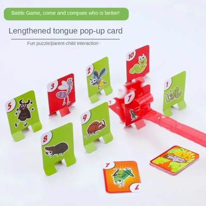 Laugh out Loud with The Frog Lizard Four-Player Card Party Game Toy