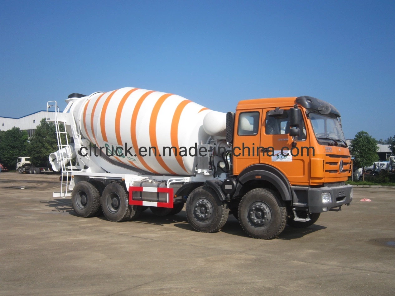 North Benz 8X4 16cbm Zement Transport Beton Mischer LKW für Straßenbau