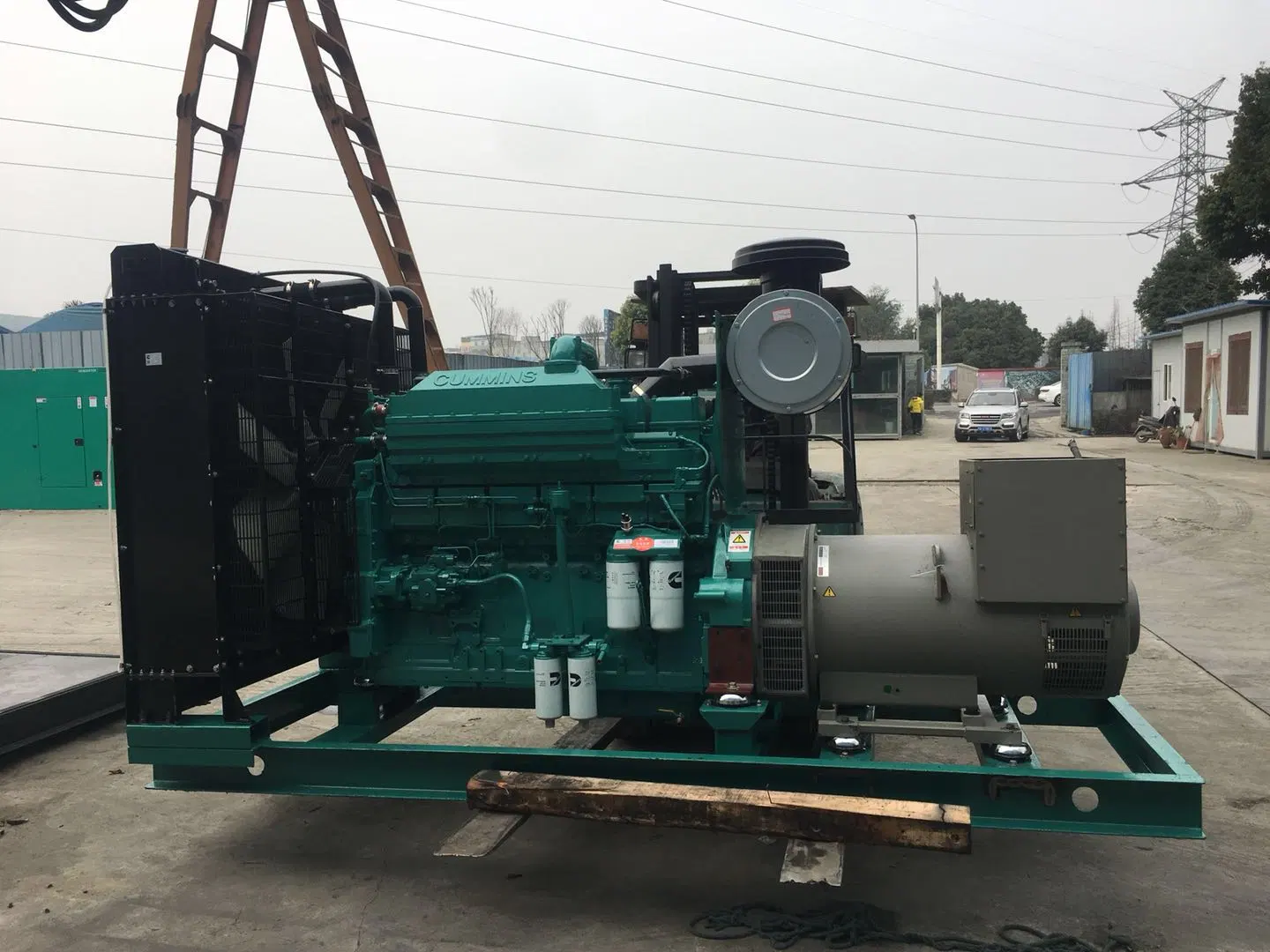 Gerador de diesel Wilba 360kw 450 kVA alimentado pela Cummins Kta19-G3