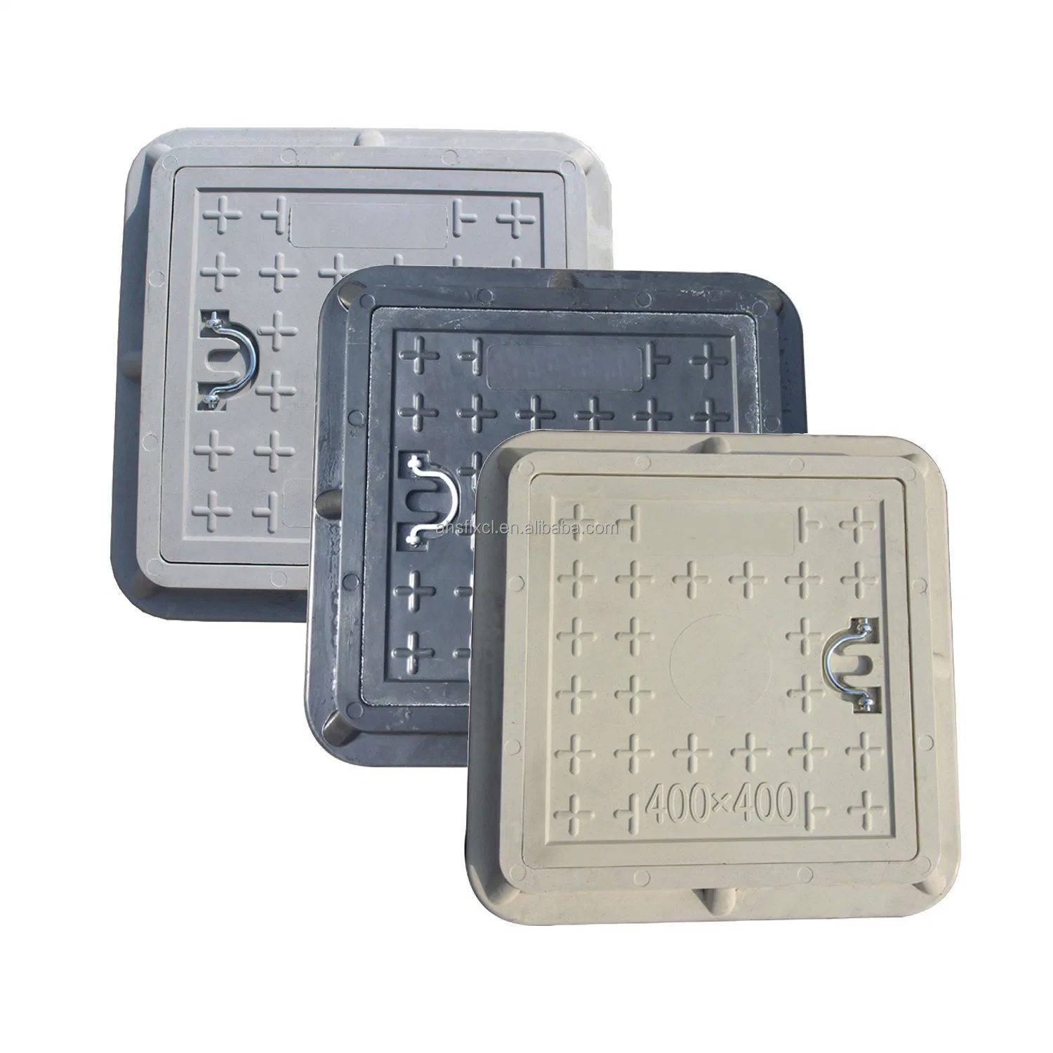 BMC CMC Plastic Manhole Drain Cover Fiberglass FRP with Opening Hole