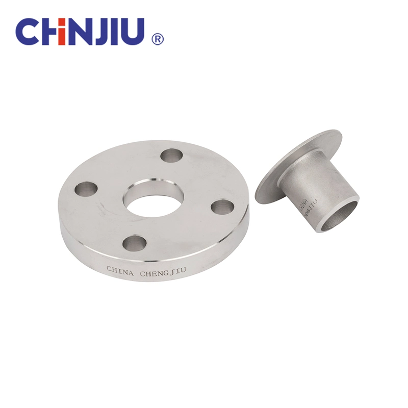 DIN DN40 Pn16 F304 Stainless Steel Stub End Flange Lap Joint Flange