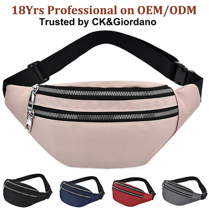 18yrs OEM Handbag Sling Hiking Bag Waist Packs Designer Unisex Colorfull Polyester Fashion Nurse Men Clear Factory Chest Wholesale Custom Fanny Pack