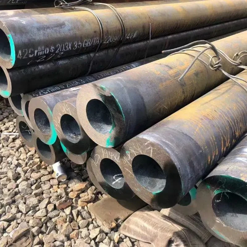 Hot Rolled/Cold-Rolled Seamless Pipes 304/316/321/409/A53/A106/ASTM A36 Stainless Steel and Carbon Steel Seamless Pipe