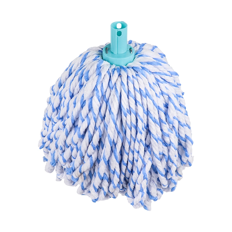 Nettoyage de la surface de vente en gros MOP Microfiber Wet MOP recharge avec Vis tête en plastique