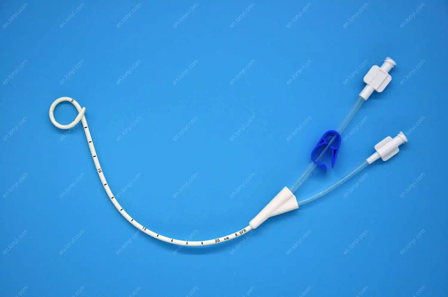 Percutaneous Double Lumen Pigtail Drainage Catheter Supplies Ce/ISO