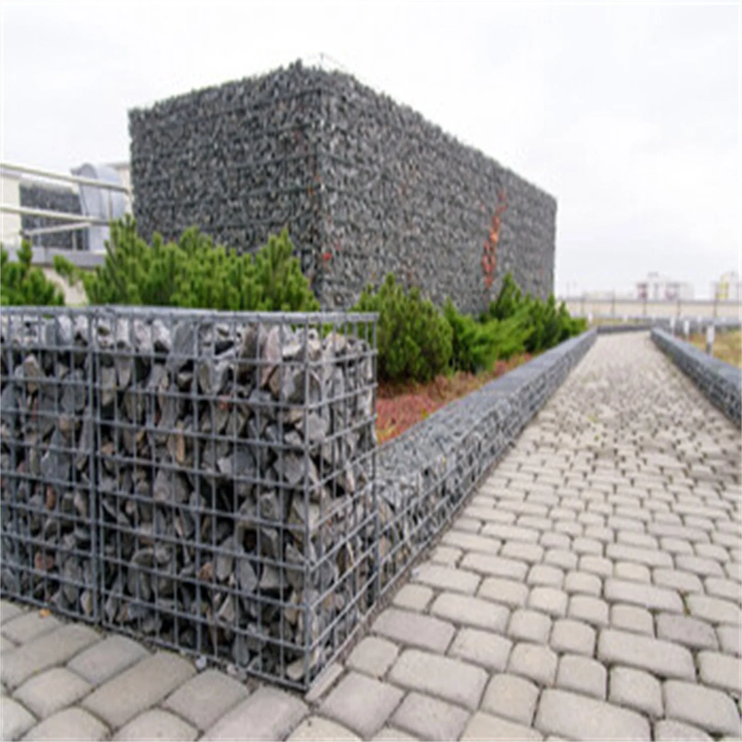 Soldado Gabion galvanizada malla Caja Cesta