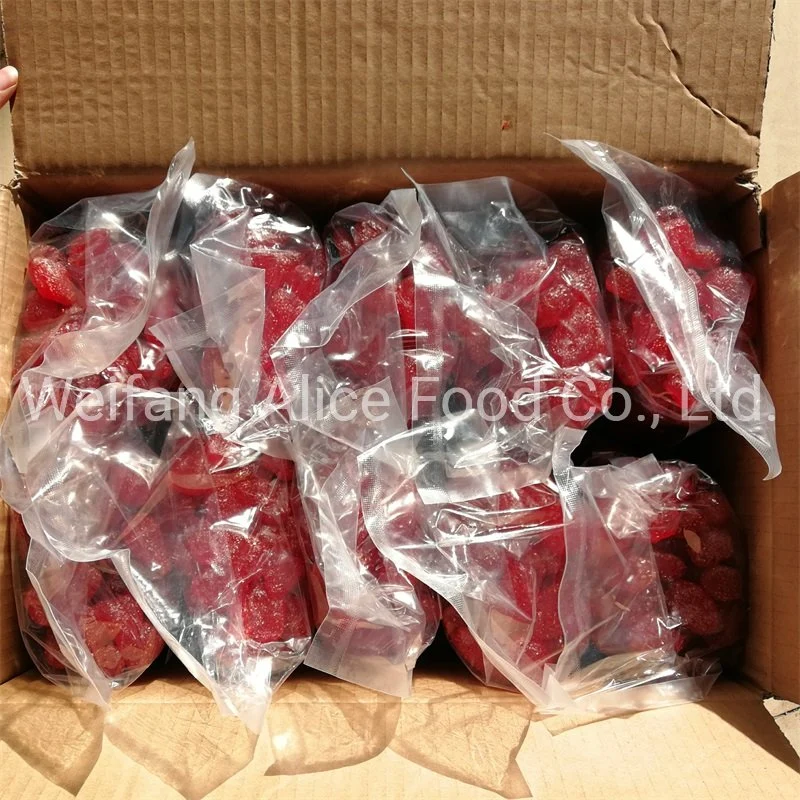 Bulk Quality China Wholesale/Supplier Air Dried Preserved Candied Strawberry Dried Strawberry