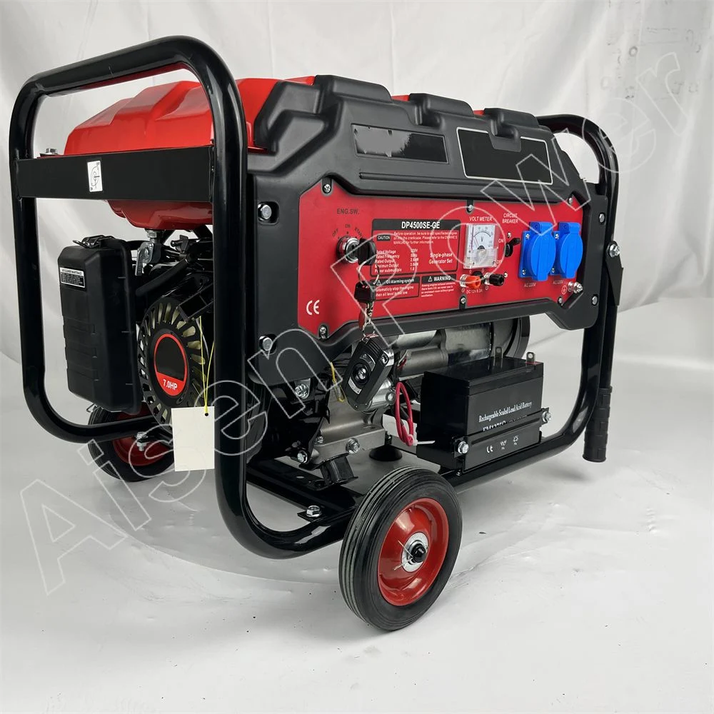 3kw Portable Gas Petrol Gasoline Generator Set