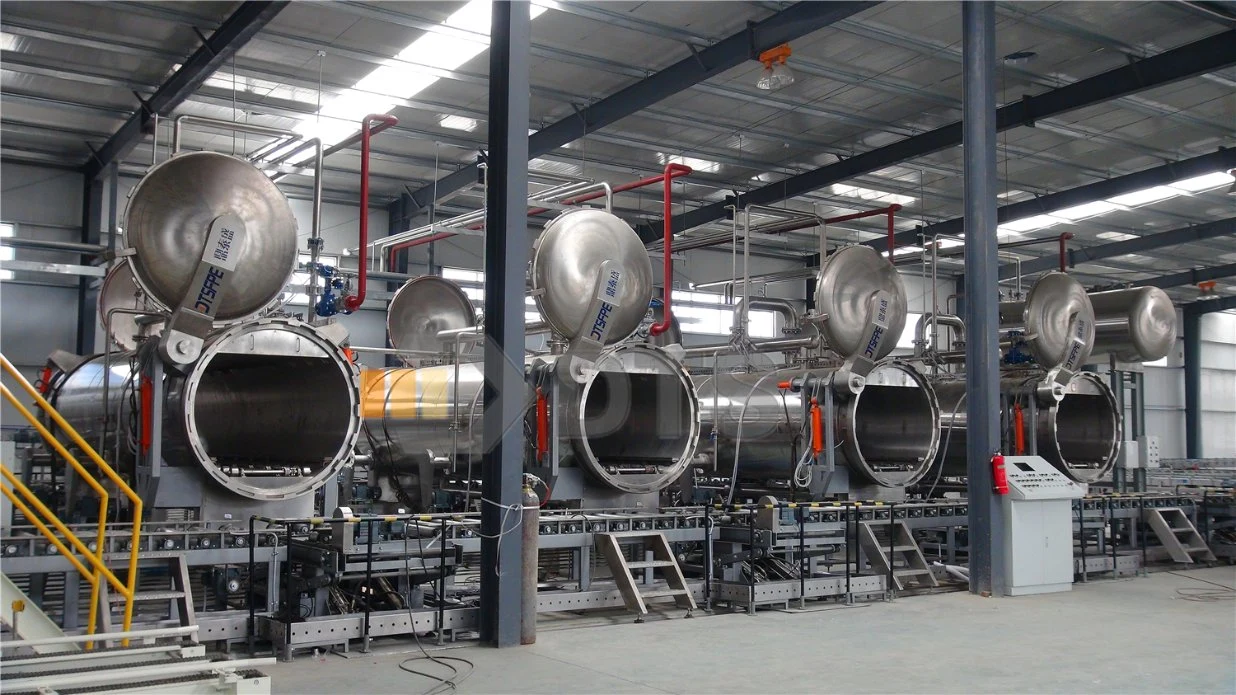 Vertical Continuous Crateless Sterilization Retort/ Autoclave/ Sterilization for Large Scale Food and Beverage Production Line