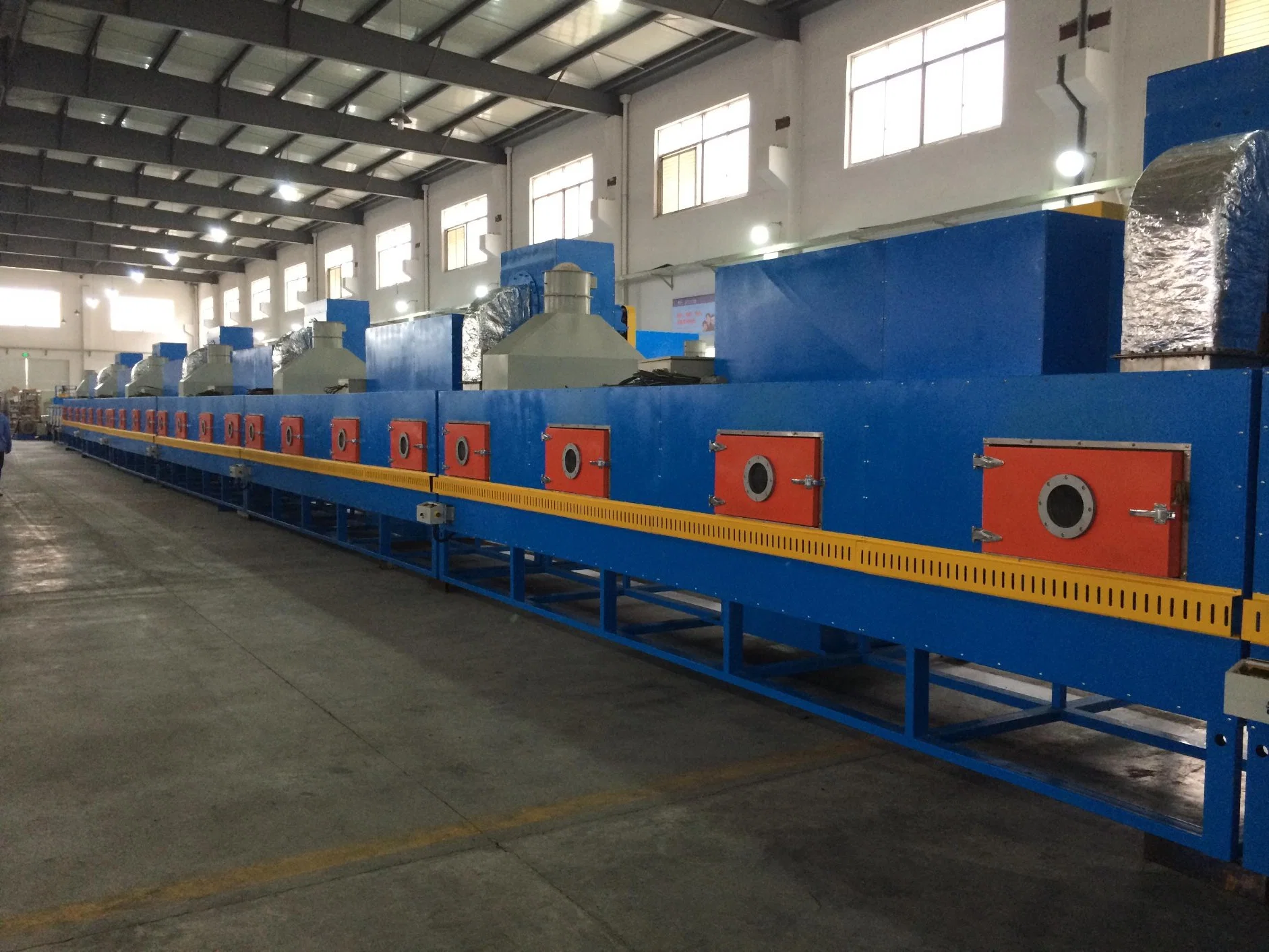 NBR&PVC Insulation Sheet and Pipe Extrusion Vulcanization Production Line