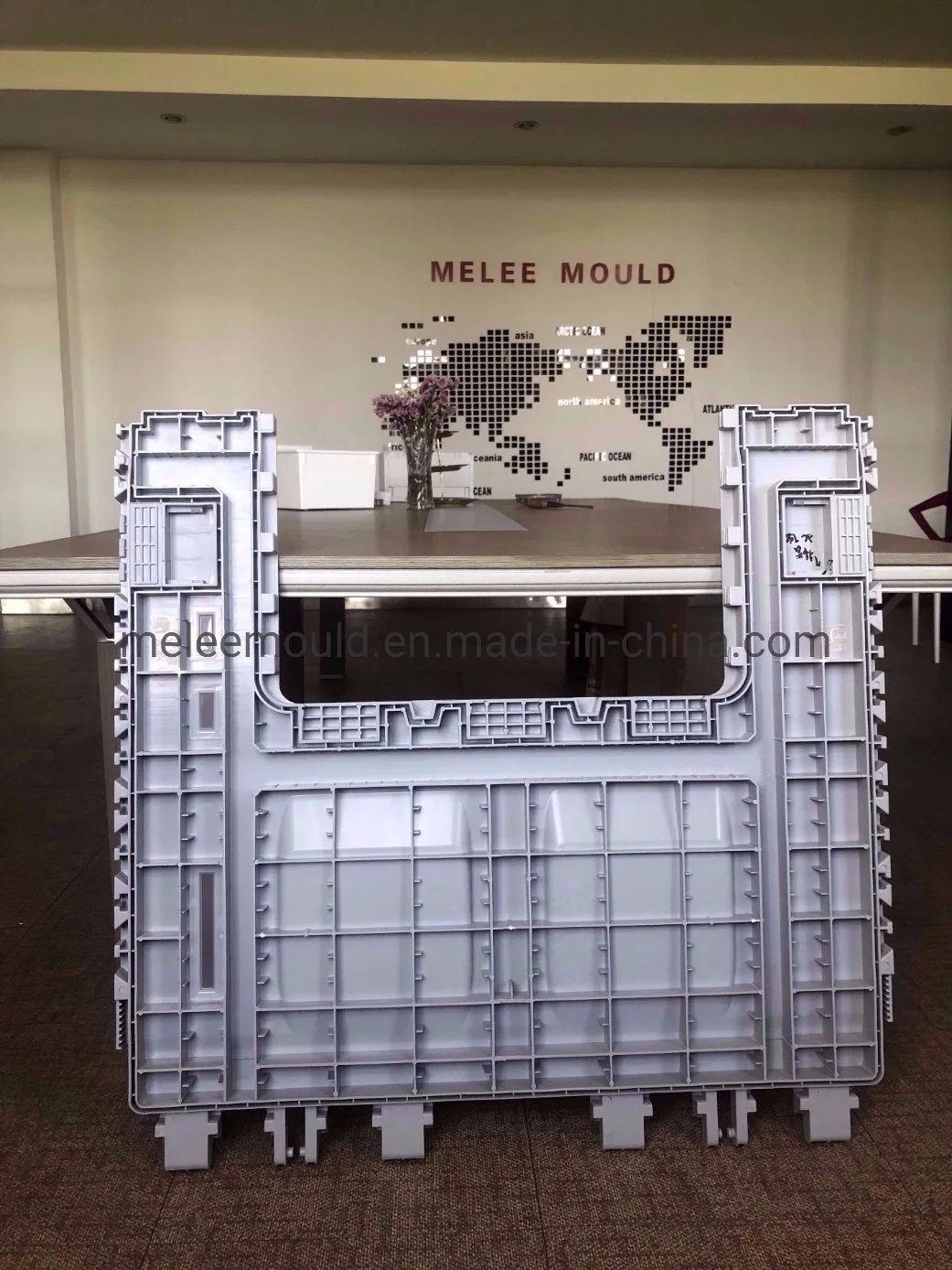 Plastic Injection Folding Turnover Box Mould Container Mold (MELEE MOULD -175)