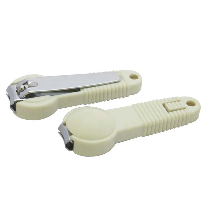 Produit promotionnel avec du plastique Big Head Catcher milieu ongle Clipper (608S-7)