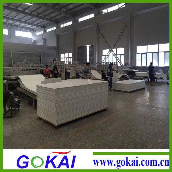 White PVC Celuka Foam Board for Printing Engraving Cutting Sawing