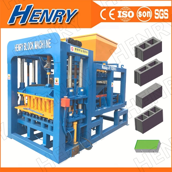 Automatic Whole Hydraulic Concrete Hollow Block Making Machine Hydraulic Forming Machine