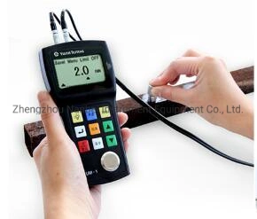 NDT Ultrasonic Thickness Gauge for Steel Plate Pipe Wall