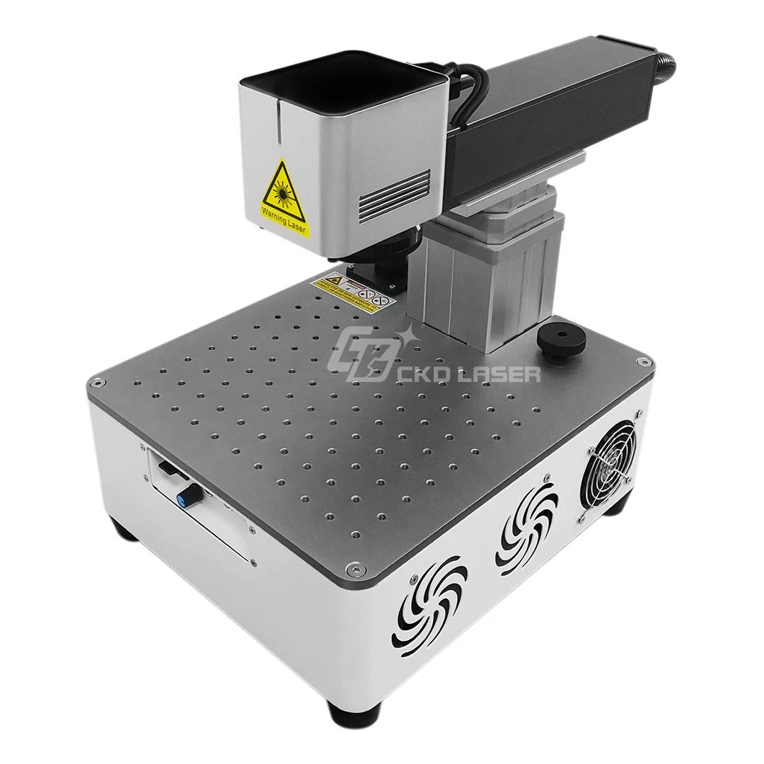 22kg Portable Fiber Laser Marking Printing Machine for Brass