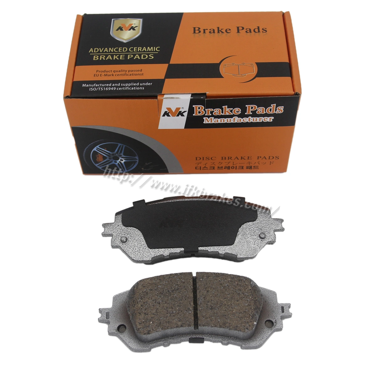 Auto Parts Semi-Metallic Ceramic Front Disc Brake Pad for Toyota Yaris/Vios 044650d150/Gdb9702/D1950