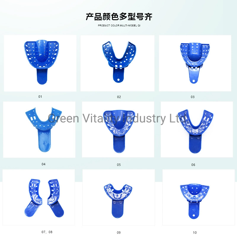 Injection Moulding Disposable Dental Impression Trays Teeth Model Plate Trays