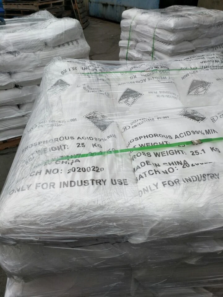 High quality/High cost performance 99% Phosphorous Acid Powder H3po3 Crystal for Fertilizer Production