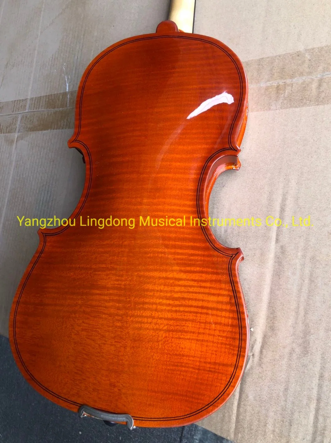 Natural Flame Plywood Violin 4/4 Full Size