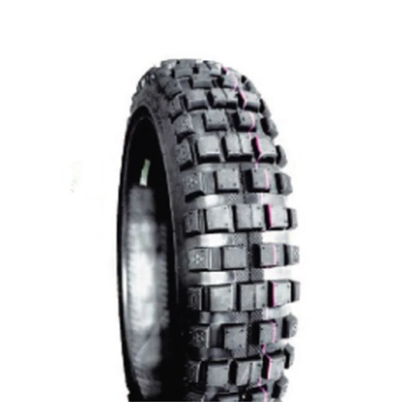 65% Rubber Content Wear Resistant Motorcycle Tire and Tube off Road Motorbike Tyre