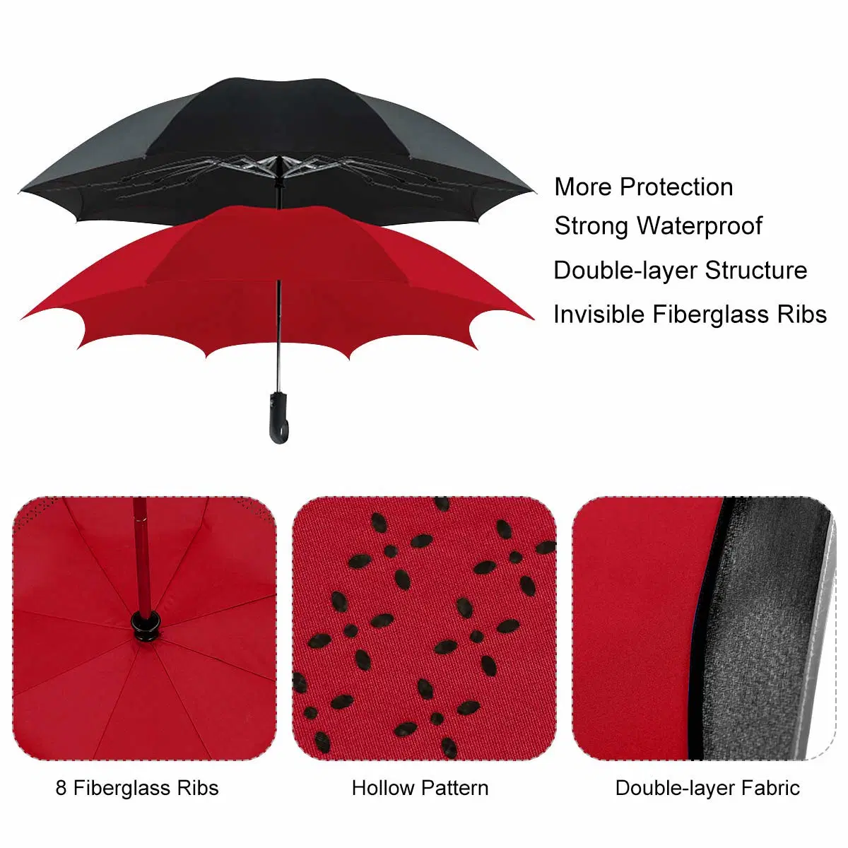 Umbrella Supplier Windproof and Waterproof Cutom Logo Automatic Folding Sun Umbrella