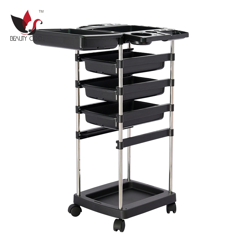 Multifunctional Beauty Salon Trolley ABS Material Salon Equipment