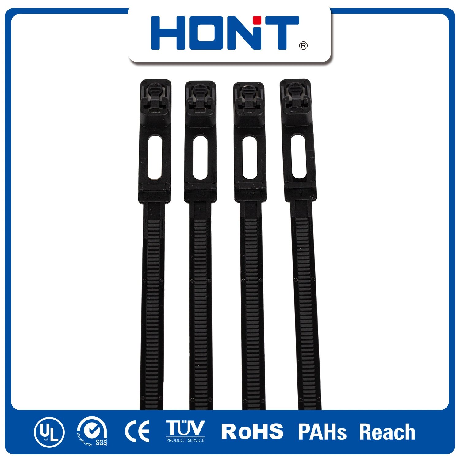 Erosion Control Natural, UV Black and Other Colors Are Available Steel Strap Cable Accessories