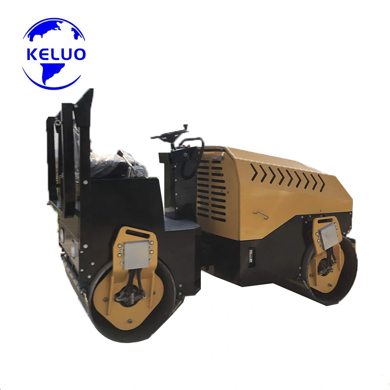 2 ton./3 Toneladas de asfalto Rodillo de acero el compactador hidráulico de doble tambor Road Roller