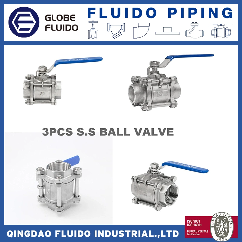 Flanged Stainless Steel 304 316 Ball Check Valve Rptfe