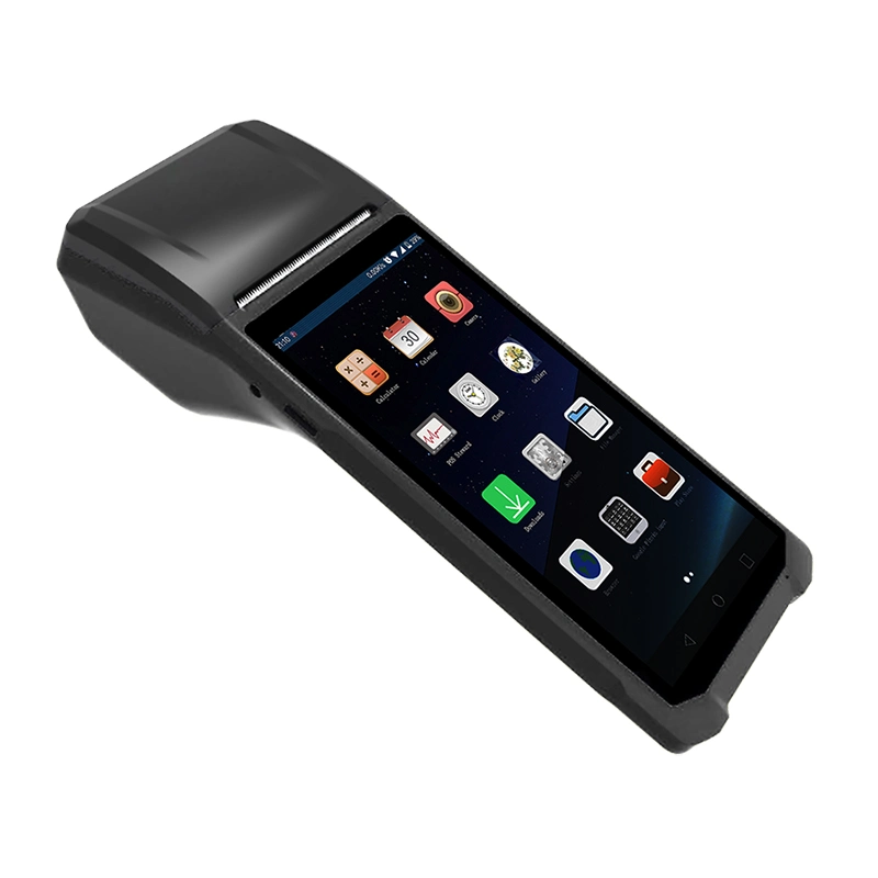 5000mAh Bluetooth 4G WiFi Cashless Handheld POS System Mini Handheld Smart POS Android Terminal