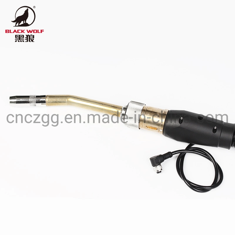 Black Wolf Air Cooled 400A Automatic Robot Arm Welding Torch Bw42g Compatible for Tbi Use