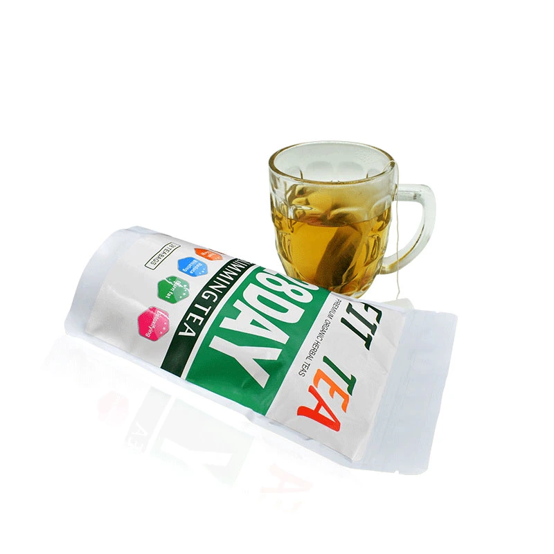 Custom Logo Label Chinese Herbal Fiber Slimming Detox Tea 28 Day