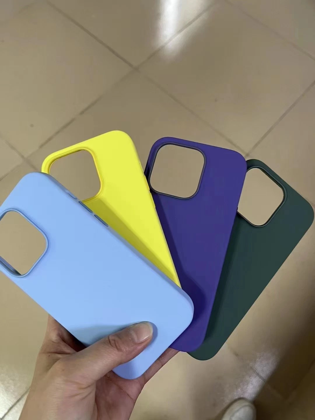 Awesome Quality Mobile Phone Silicone Case for iPhone11 14 PRO Max Back Cover Soft Shell Cell Phone Accessories