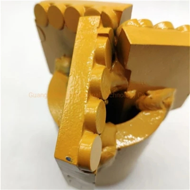 Pearldrill Factory 3 Blades API PDC Flat Drag Bit PDC Borehole Bit Mining Water Well Drilling Tool