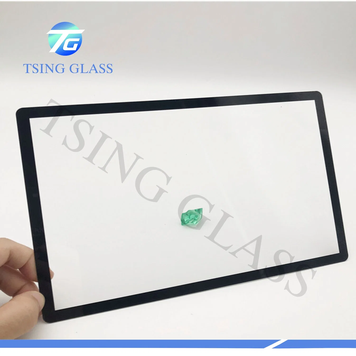 Tempered Glass with Silk-Screen Printing for Switch Panel Shower Room Furniture and Electrical Appliances